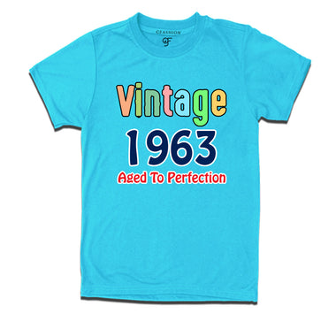 vintage 1963 aged to perfection t-shirts