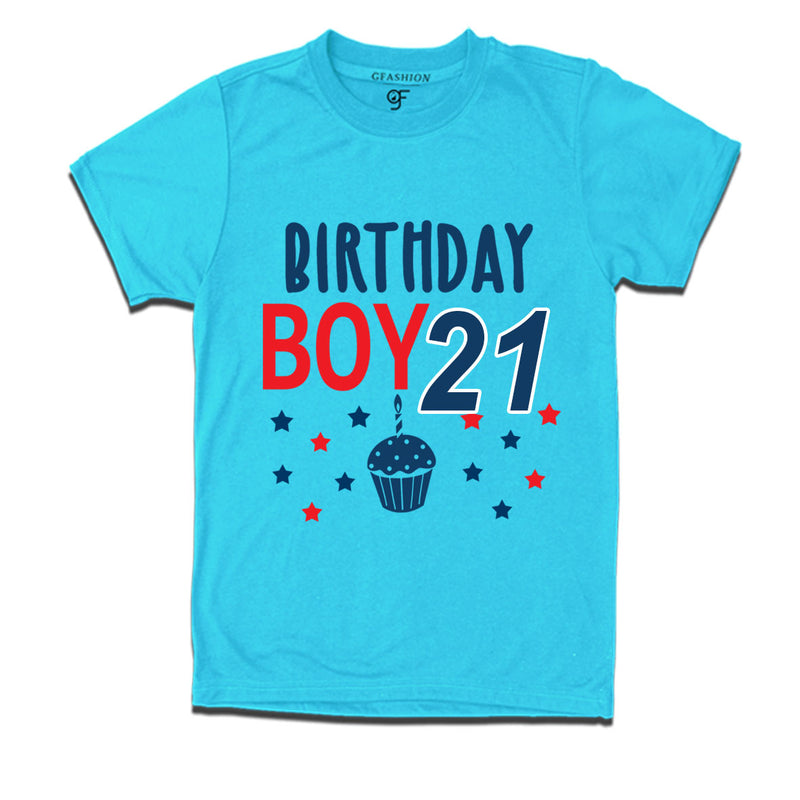 Birthday boy t shirts for 21st year