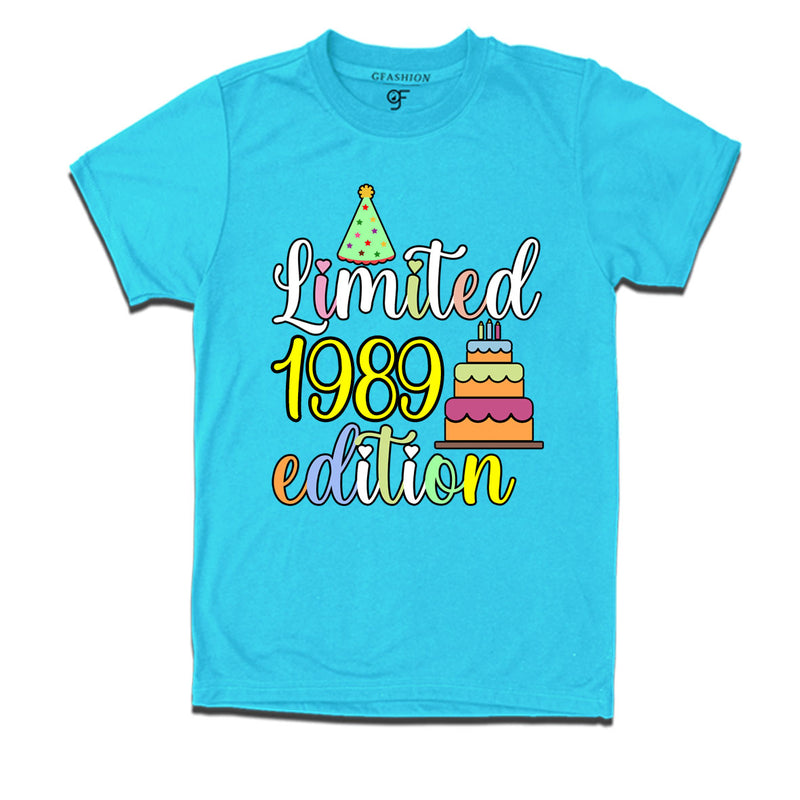 limited 1989 edition birthday t-shirts
