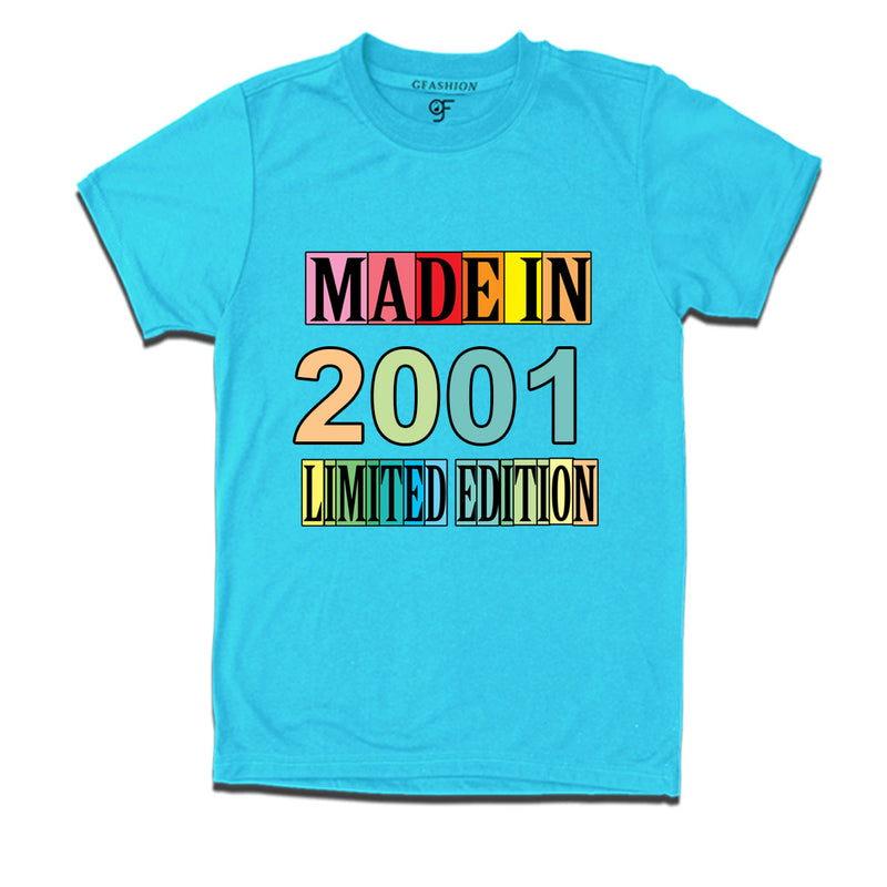 Made in 2001 Limited Edition t shirts