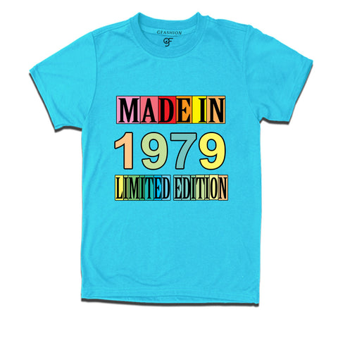 Made in 1979 Limited Edition t shirts