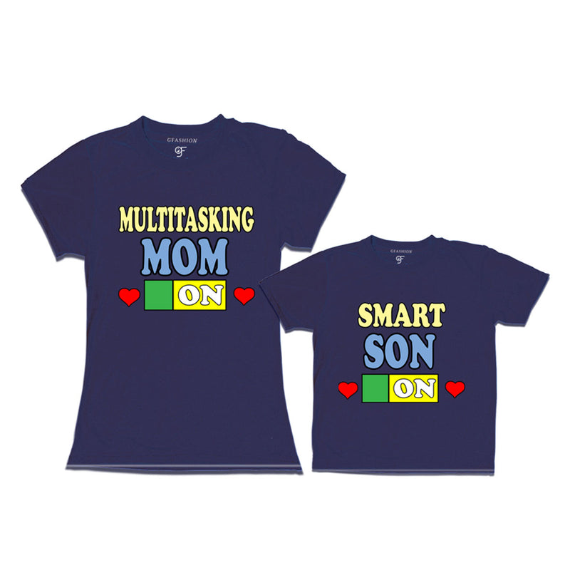 MULTITASKING MOM SMART SON ON COMBO T SHIRTS
