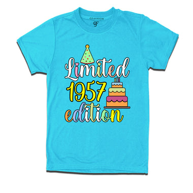 limited 1957 edition birthday t-shirts
