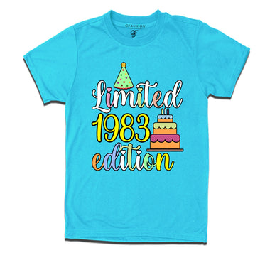 limited 1983 edition birthday t-shirts