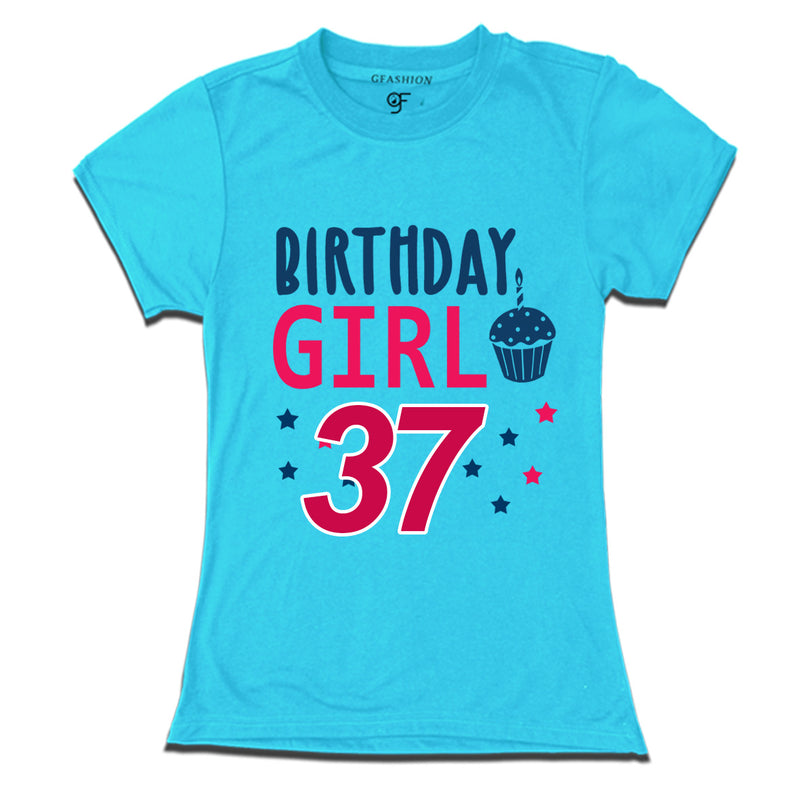 Birthday Girl t shirts for 37th year