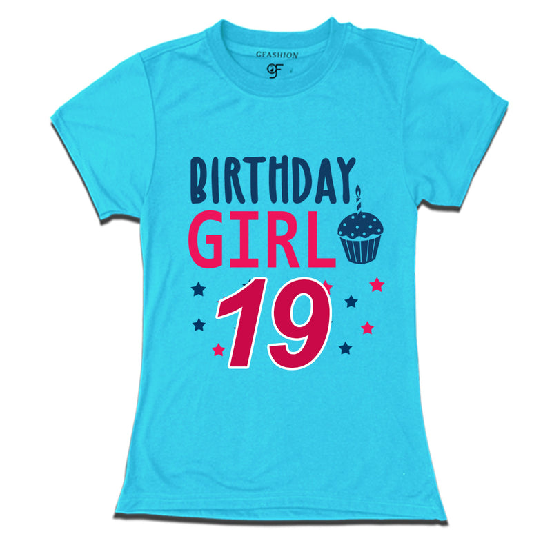 Birthday Girl t shirts for 19th year