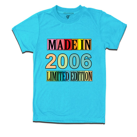 Made in 2006 Limited Edition t shirts