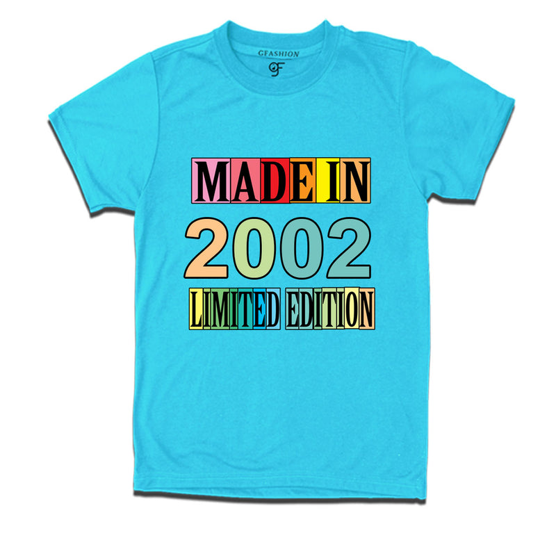 Made in 2002 Limited Edition t shirts