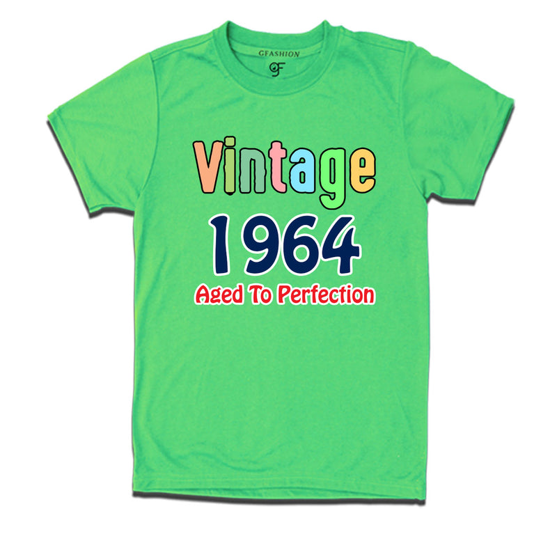 vintage 1964 aged to perfection t-shirts