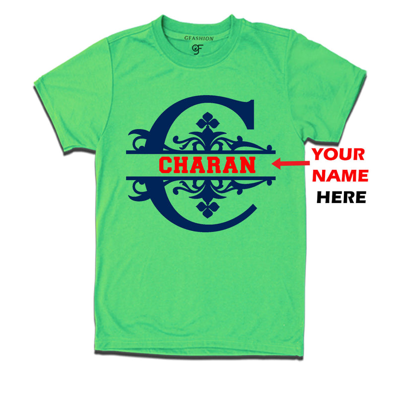 Initial C with name t shirts for kids and adults