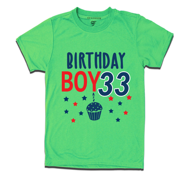 Birthday boy t shirts for 33rd year