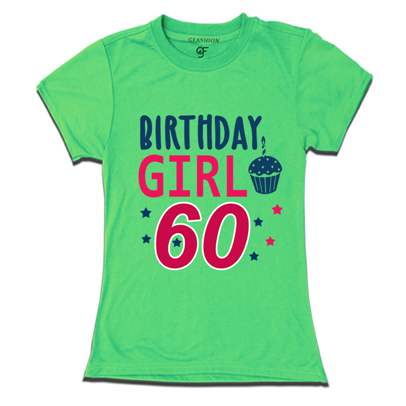 Birthday Girl t shirts for 60th year