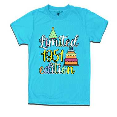 limited 1951 edition birthday t-shirts