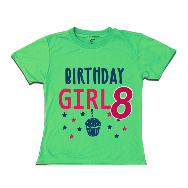 Birthday Girl t shirts for 8th year