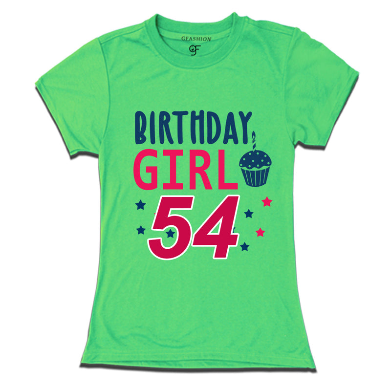Birthday Girl t shirts for 54th year