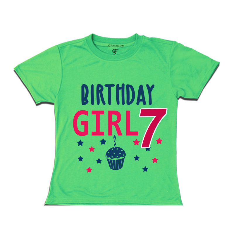 Birthday Girl t shirts for 7th year