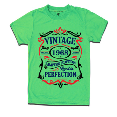 vintage 1968 original quality limited edition aged to perfection t-shirt