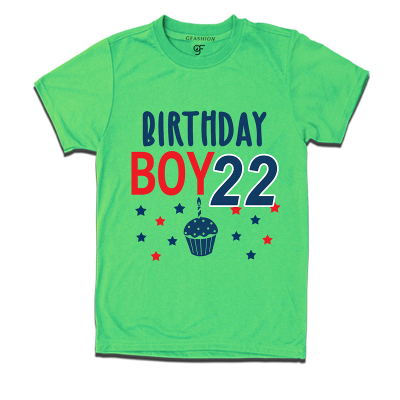 Birthday boy t shirts for 22nd year