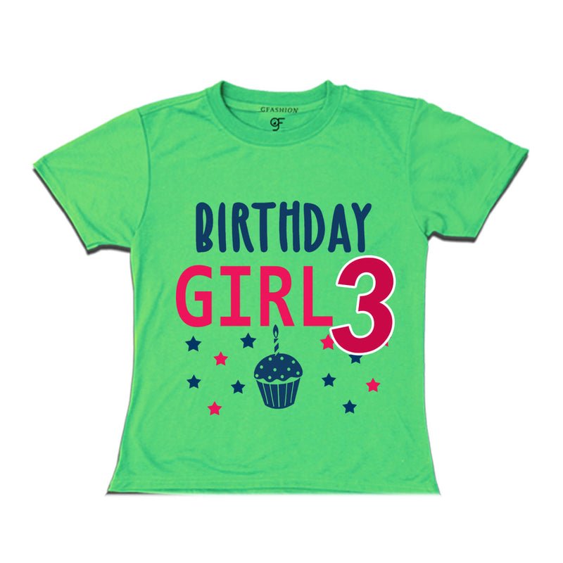 Birthday Girl t shirts for 3rd year