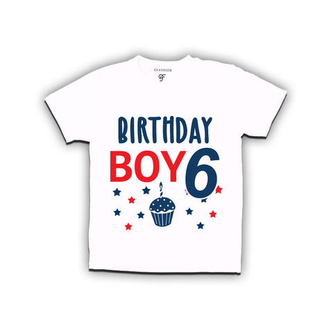 Birthday boy t shirts for 6th year