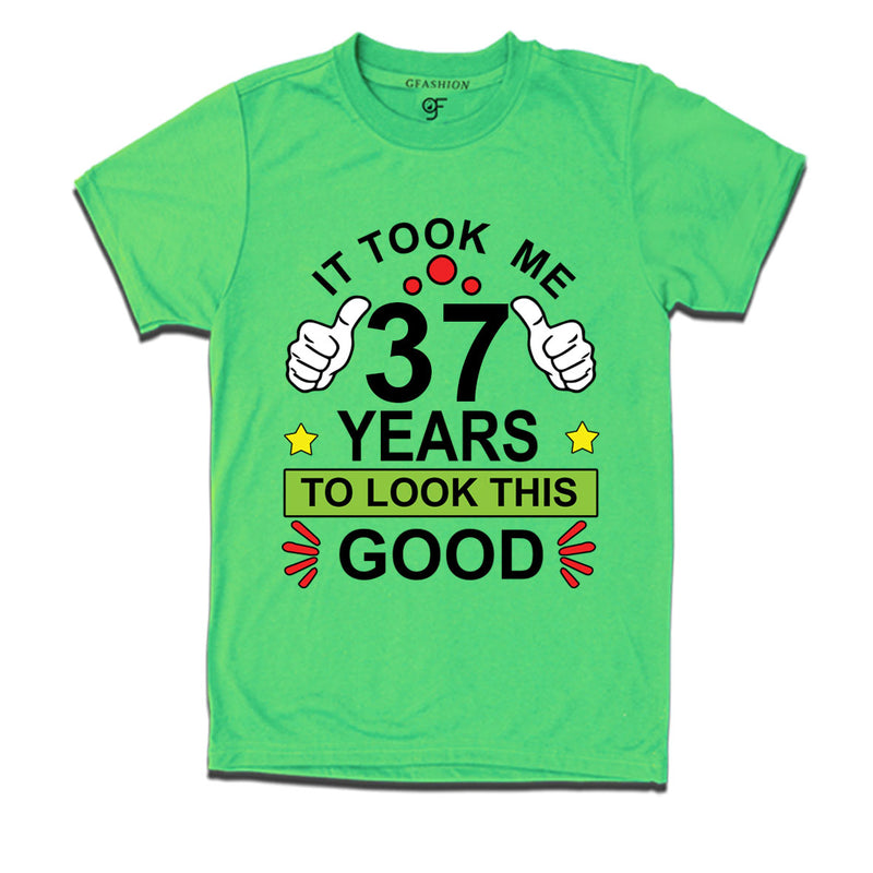 37th birthday tshirts with it took me 37 years to look this good design