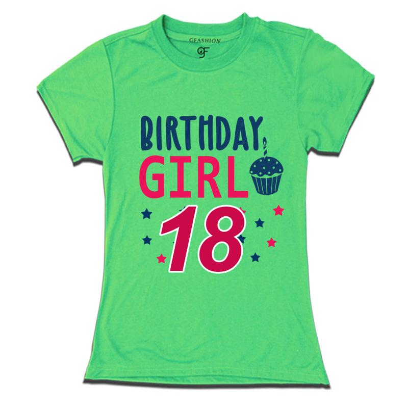 Birthday Girl t shirts for 18th year