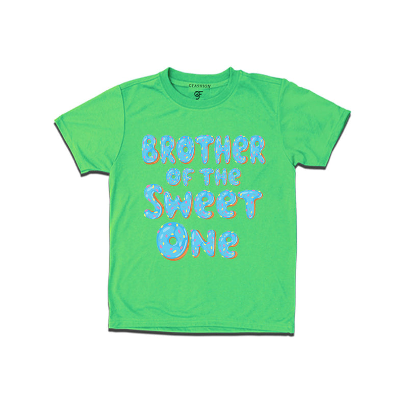 Brother of the sweet one Donut boys t shirt