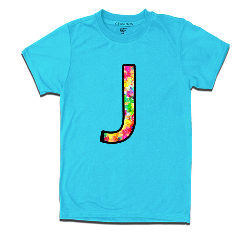 Initial J t shirts for kids and adults