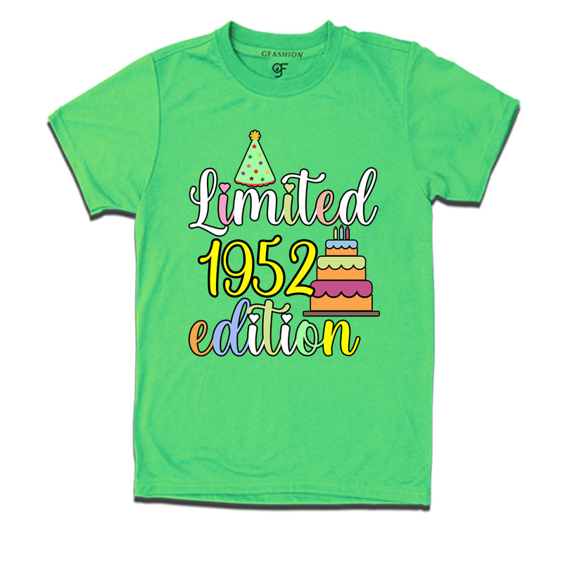 limited 1952 edition birthday t-shirts