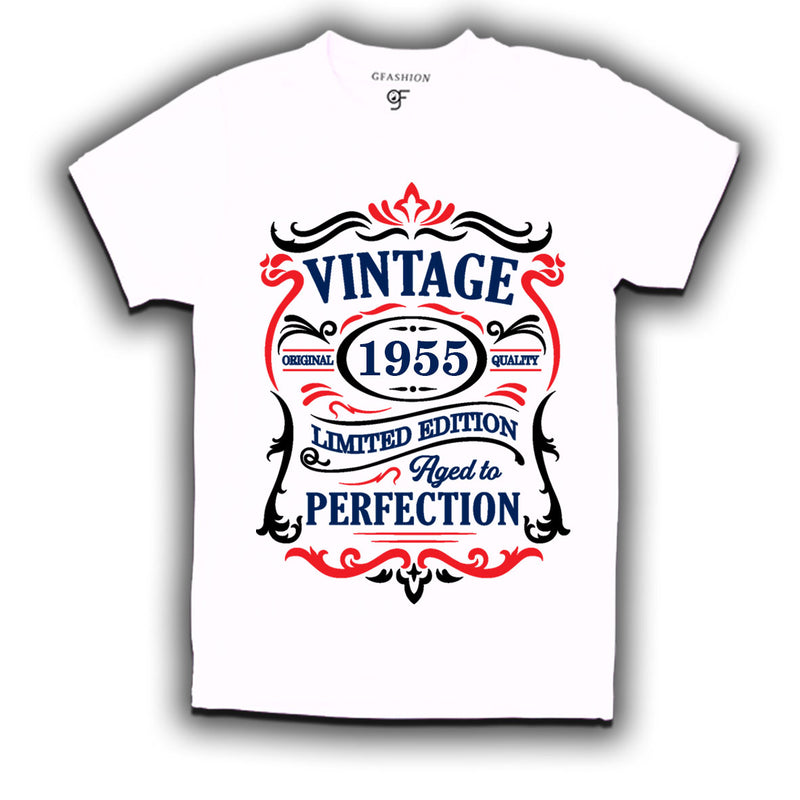 vintage 1955 original quality limited edition aged to perfection t-shirt