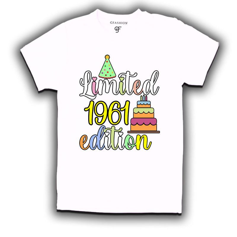 limited 1961 edition birthday t-shirts