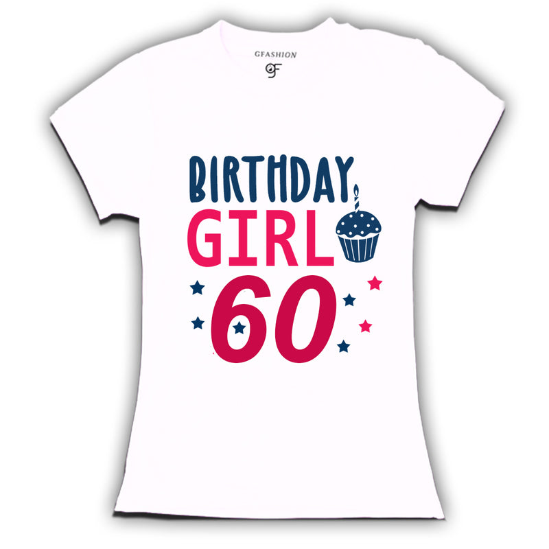 Birthday Girl t shirts for 60th year