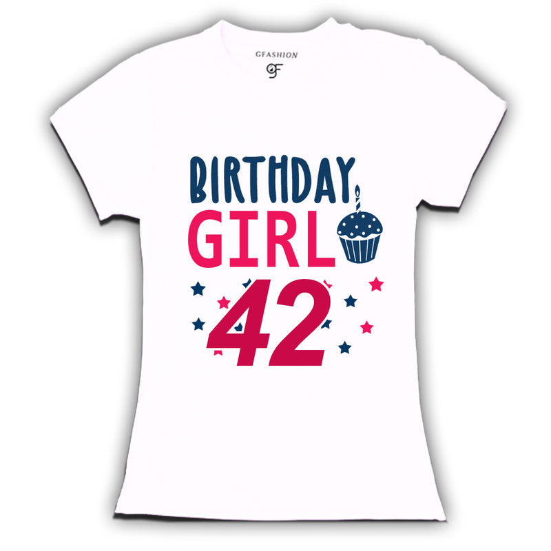 Birthday Girl t shirts for 42nd year
