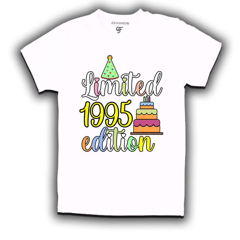 limited 1995 edition birthday t-shirts