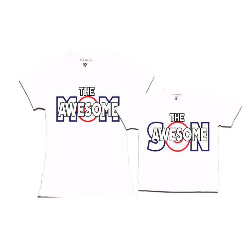 AWESOME MOM AND SON SIMILAR T SHIRTS