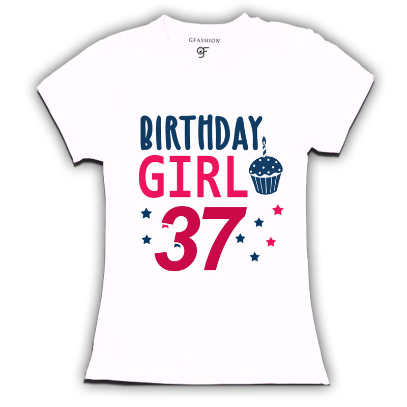 Birthday Girl t shirts for 37th year