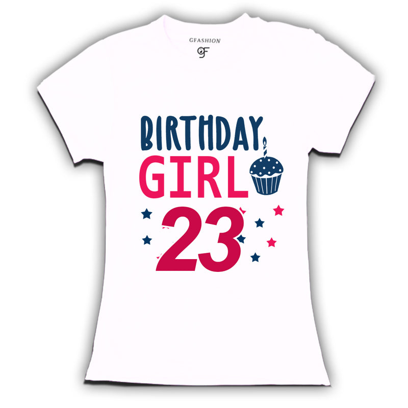 Birthday Girl t shirts for 23rd year