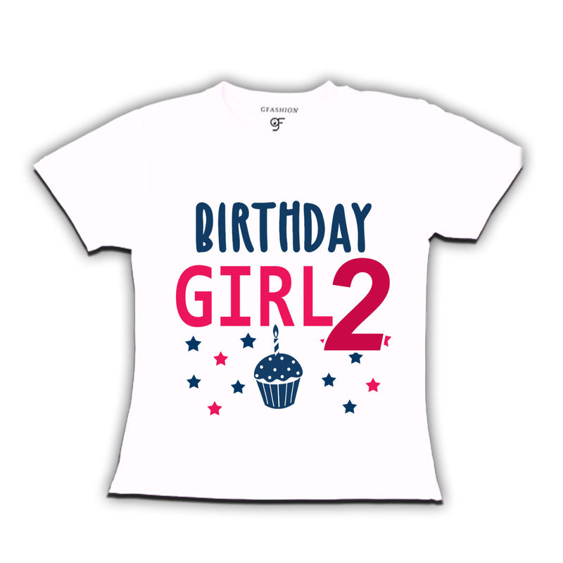 Birthday Girl t shirts for 2nd year