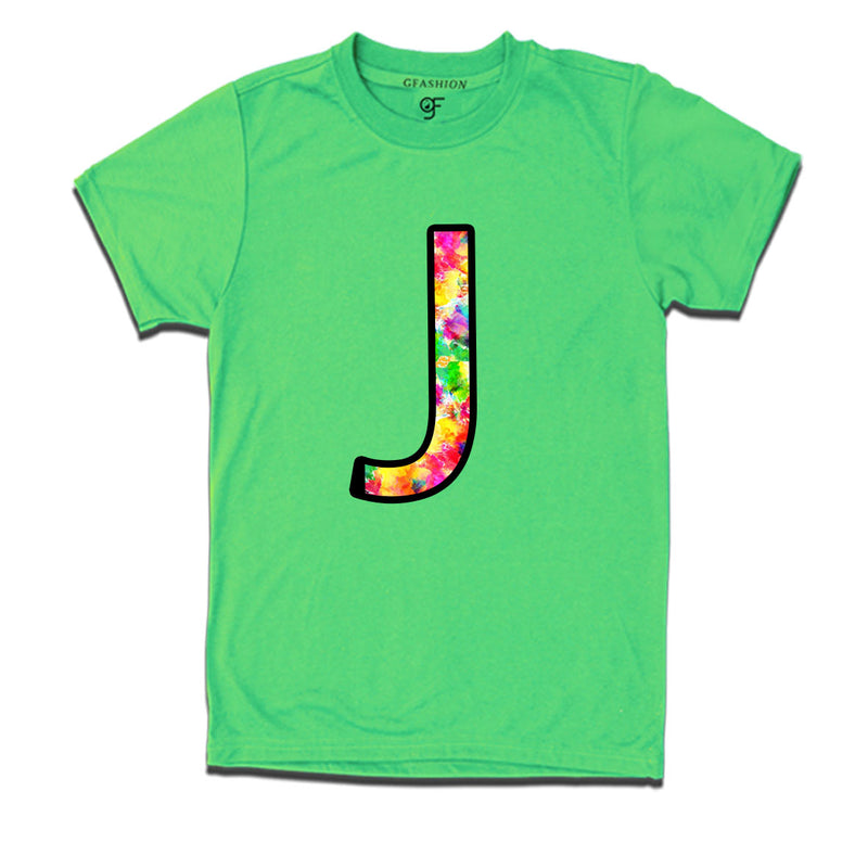Initial J t shirts for kids and adults