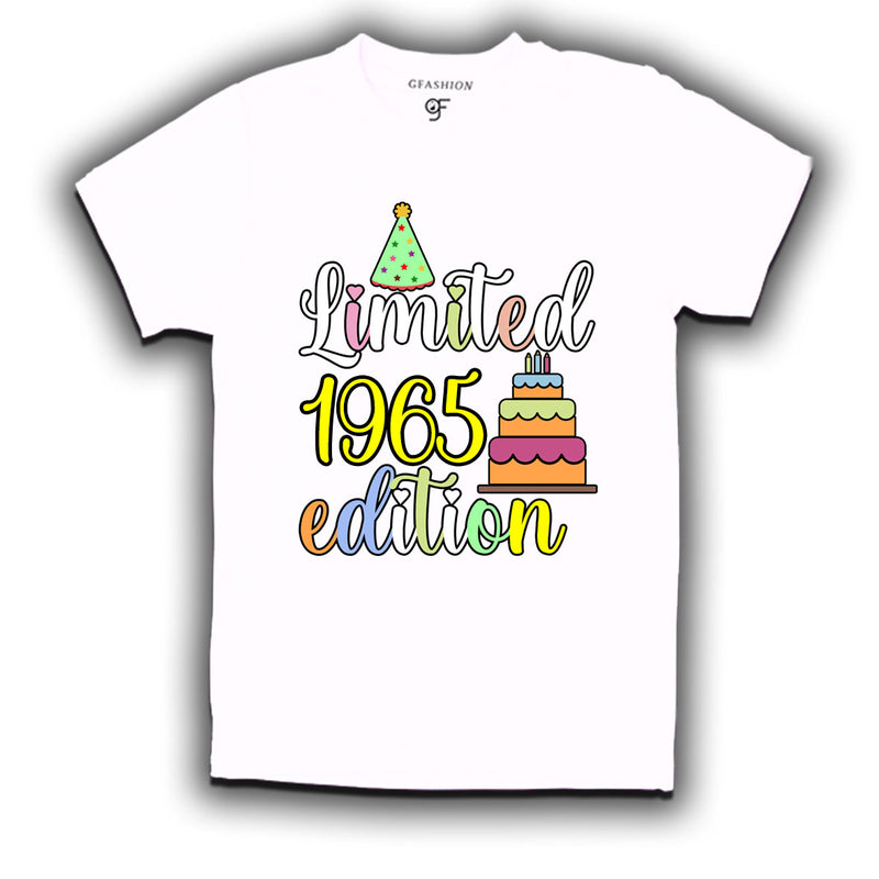 limited 1965 edition birthday t-shirts