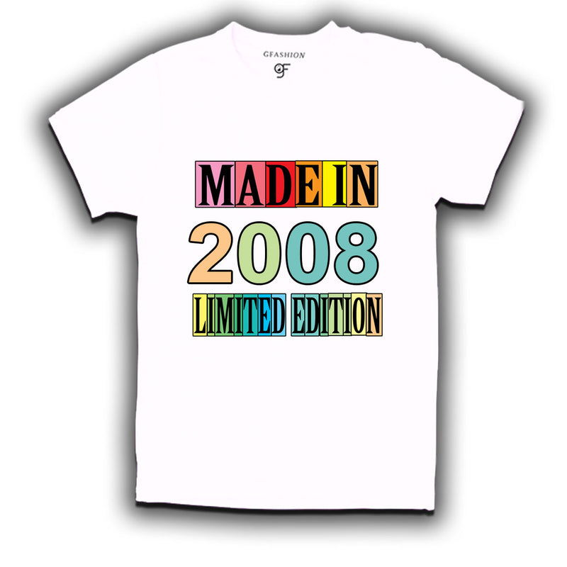 Made in 2008 Limited Edition t shirts