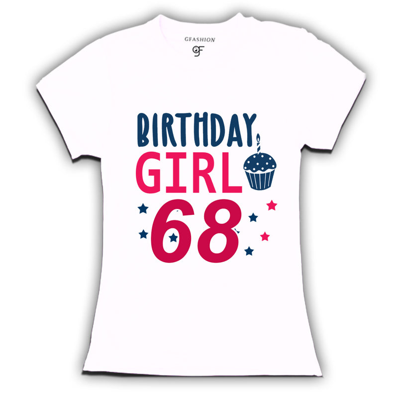 Birthday Girl t shirts for 68th year