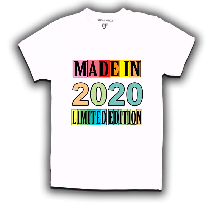 Made in 2020 Limited Edition t shirts