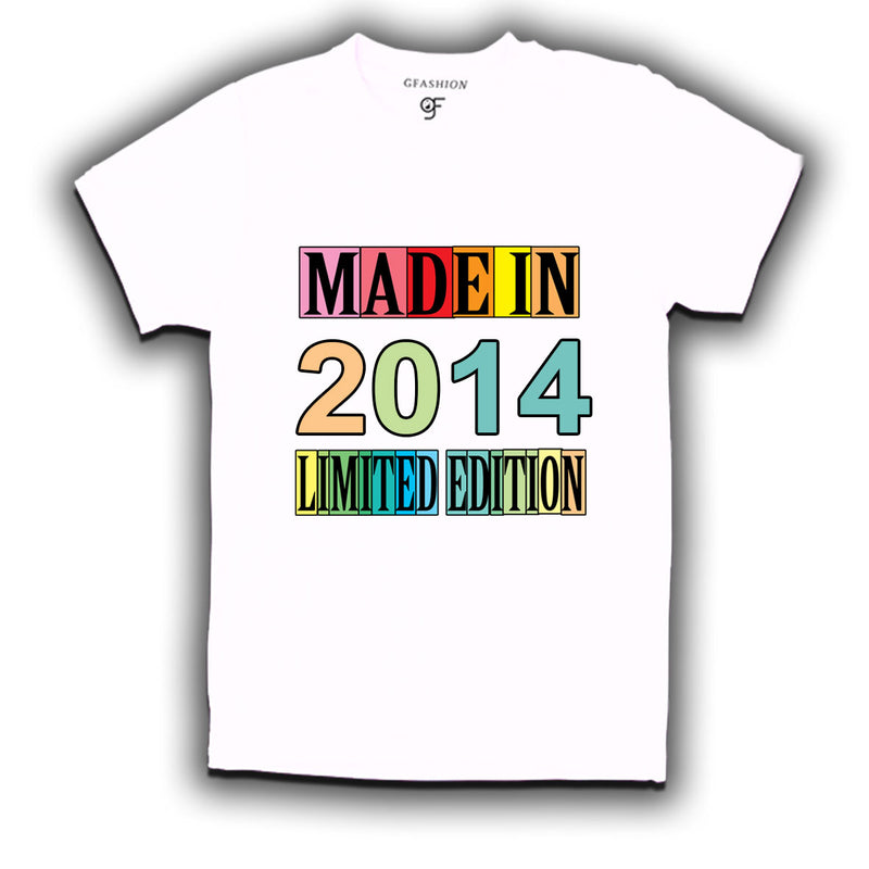 Made in 2014 Limited Edition t shirts