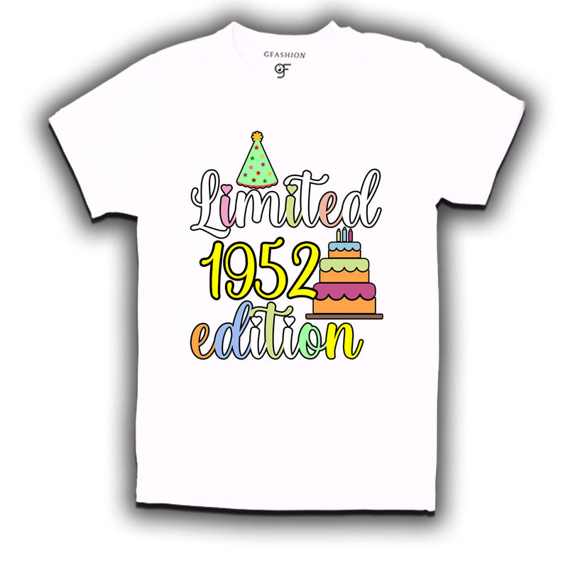 limited 1952 edition birthday t-shirts