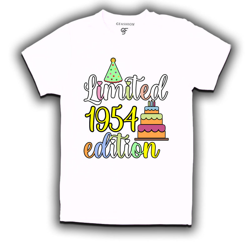 limited 1954 edition birthday t-shirts