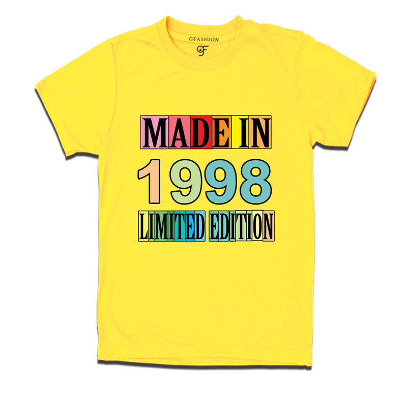 Made in 1998 Limited Edition t shirts