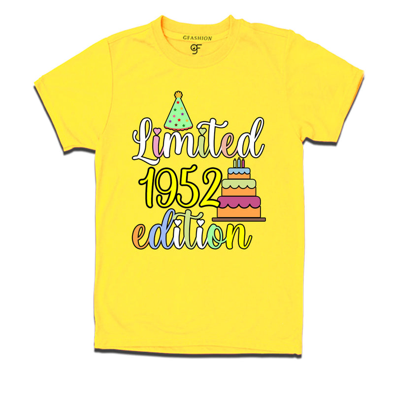 limited 1952 edition birthday t-shirts