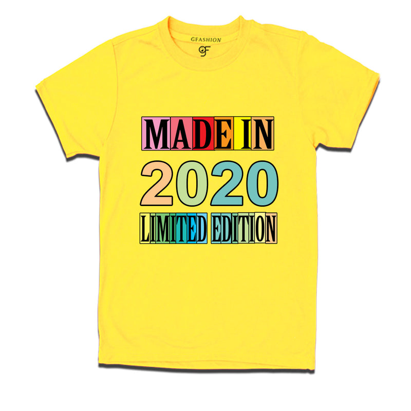 Made in 2020 Limited Edition t shirts
