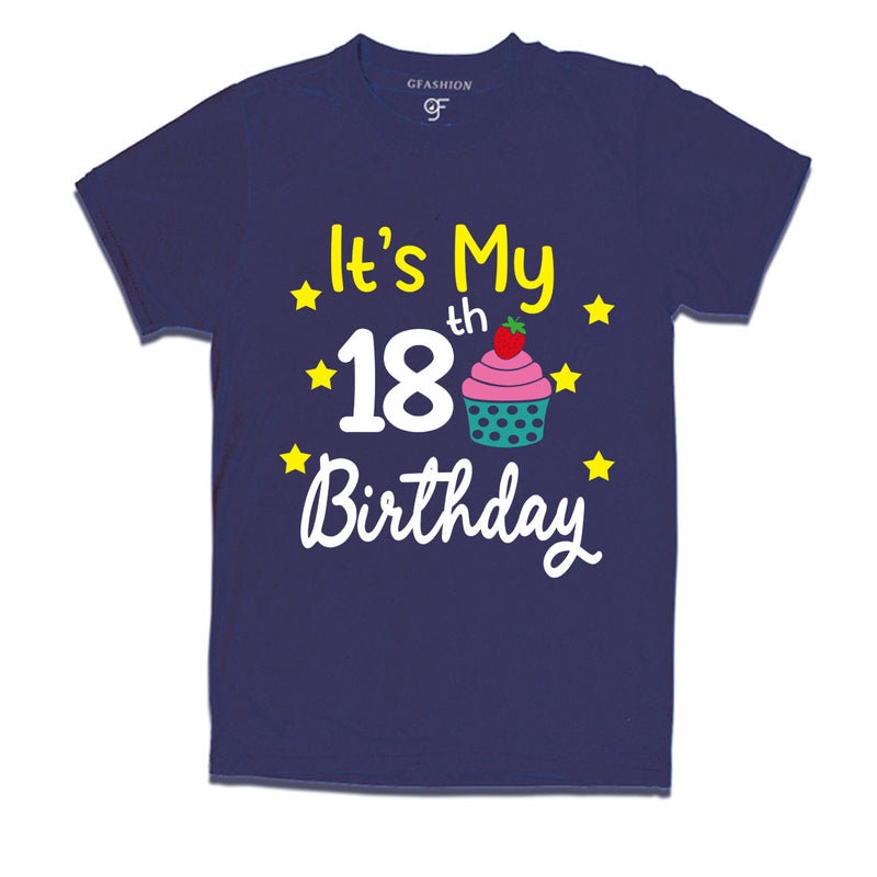 it's my 18th birthday tshirts for boy and girls